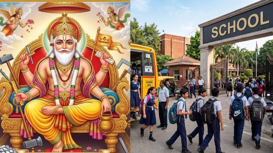 Vishwakarma Puja Holiday 2026: यूपी, बिहार, झारखंड और बंगाल में स्कूल खुलेंगे या बंद? यहां जानें पूरी जानकारी Vishwakarma Puja Holiday 2026
