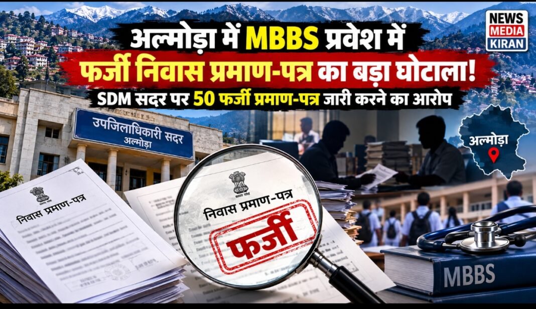 MBBS Fake Domicile Scam: SDM सदर पर 50 फर्जी निवास प्रमाण पत्र जारी करने का आरोप, MBBS दाखिले से जुड़ा मामला MBBS Fake Domicile Scam