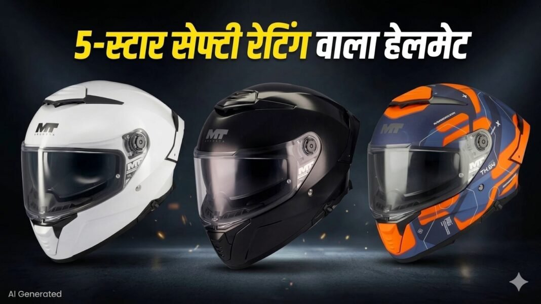 ReiseMoto MT Thunder 4 SV हेलमेट भारत में लॉन्च, कीमत 13,699 रुपये से, SHARP 5 स्टार 5 Star Safety Rating Helmet