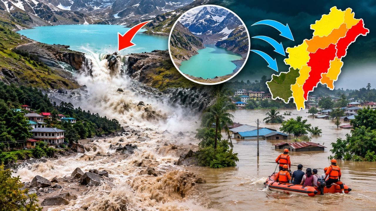 Bhutan Lake Burst: भूटान में शिंताफू झील फटने से हड़कंप! असम और उत्तर बंगाल में बाढ़ का रेड अलर्ट