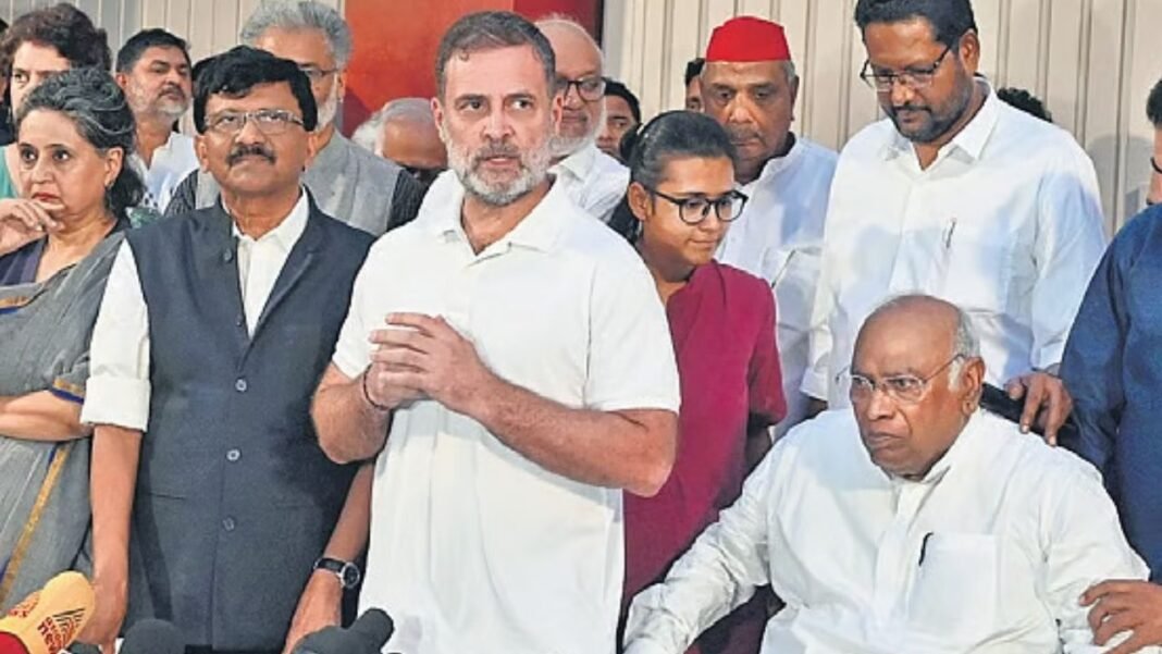 ज्ञानेश कुमार के खिलाफ विपक्ष की नई तैयारी! नवंबर में बड़े प्रदर्शन और मॉक संसद की योजना INDIA bloc Gyanesh Kumar protest