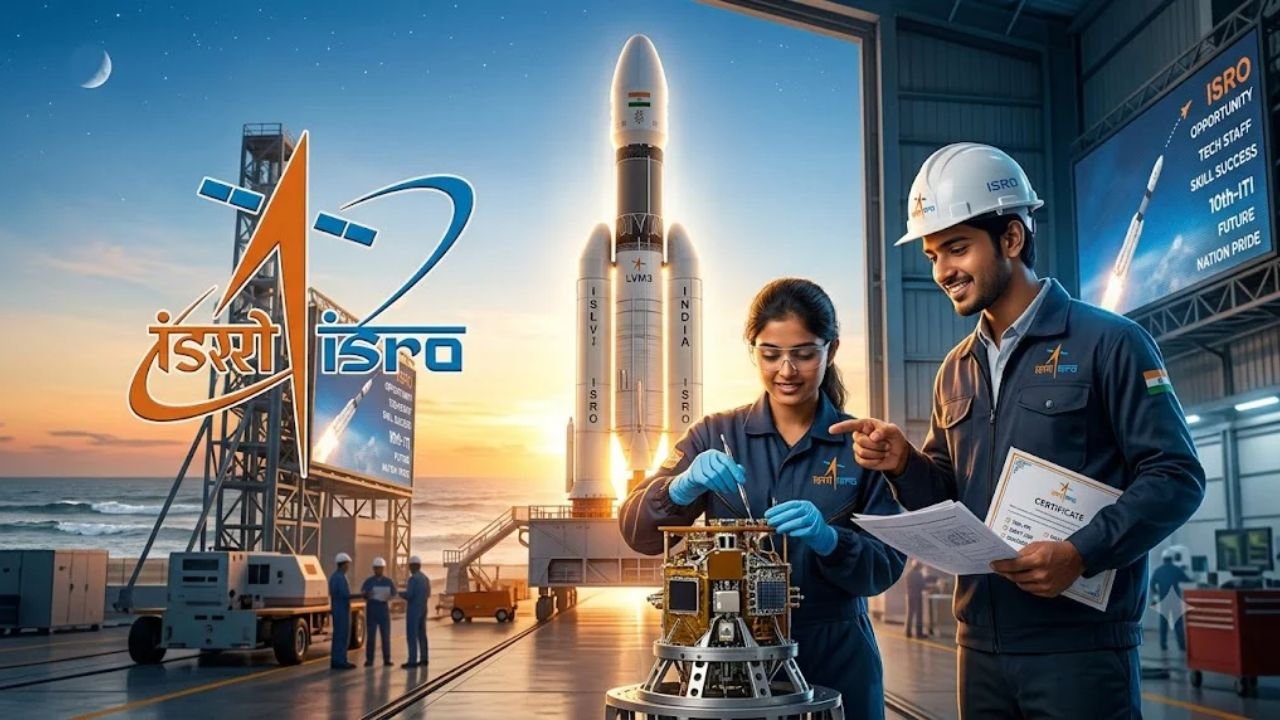 ISRO Recruitment 2026: इसरो में 10th-ITI के पास सरकारी नौकरी पाने का सुनहरा मौका, चयन के बाद लाखों में मिलेगी सैलरी