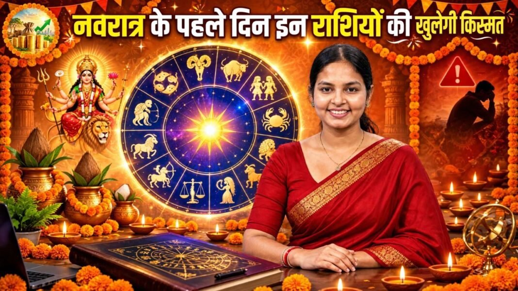 Kal Ka Rashifal 11 October 2026: शारदीय नवरात्र के पहले दिन धनु को बड़ा पैकेज, सिंह को बंपर मुनाफा Kal Ka Rashifal 11 October 2026