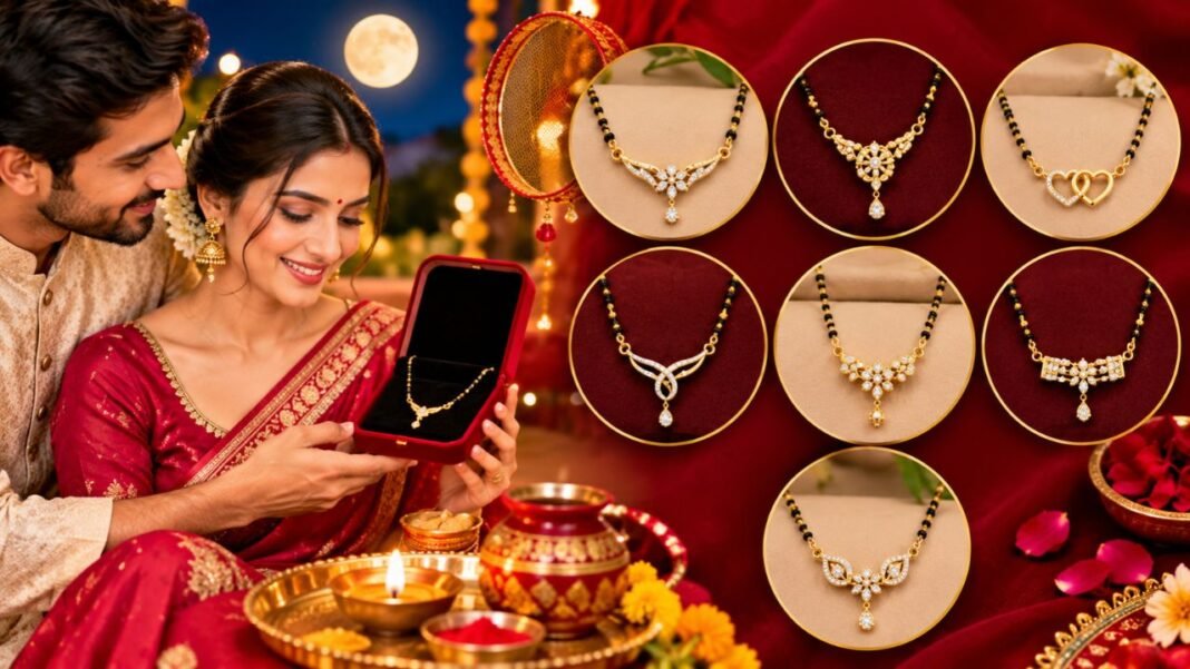 Karwa Chauth 2026: पत्नी को गिफ्ट करें लेटेस्ट गोल्ड मंगलसूत्र, ये 7 डिजाइन बना देंगे यादगार Karwa Chauth 2026