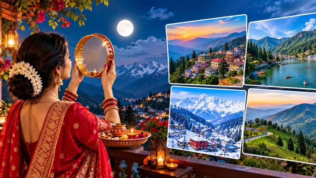 Karwa Chauth 2026: करवा चौथ पर पार्टनर संग बनाएं रोमांटिक प्लान! चांद देखने के लिए बेस्ट हैं ये 4 हिल स्टेशन Karwa Chauth 2026
