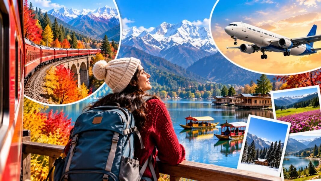 Kashmir Budget Trip: अक्टूबर-नवंबर में कम खर्च में कैसे घूमें कश्मीर? ट्रेन या फ्लाइट, जानें क्या है बेहतर Kashmir Budget Trip