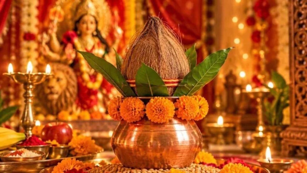 Navratri Kalash Sthapana Muhurat 2026: 11 अक्टूबर को अभिजीत मुहूर्त में सिर्फ 48 मिनट का समय, सुबह 11:36 से दोपहर 12:24 बजे तक करें घटस्थापना Navratri Kalash Sthapana Muhurat 2026