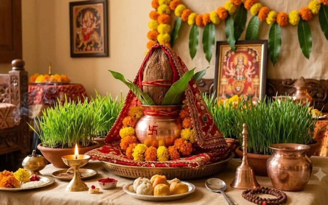 Navratri Samagri: नवरात्र पूजा के बाद बची सामग्री को कैसे हटाएं? फूल, कलश का पानी, जौ और प्रसाद का सही तरीका जानें Navratri Samagri