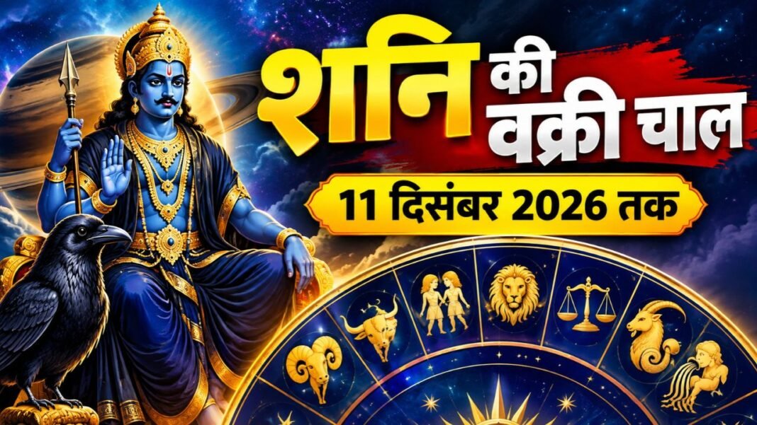 Shani Vakri 2026: 11 दिसंबर तक इन 7 राशियों पर शनि की रहेगी नजर, जानें अगले 63 दिनों का असर Shani Vakri 2026
