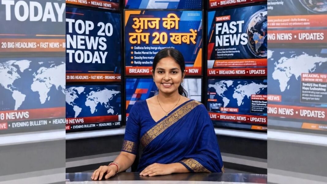 Top 20 News: 15 अक्टूबर 2026 की टॉप 20 खबरें, देश की धड़कन से लेकर मनोरंजन की चमक तक Top 20 News